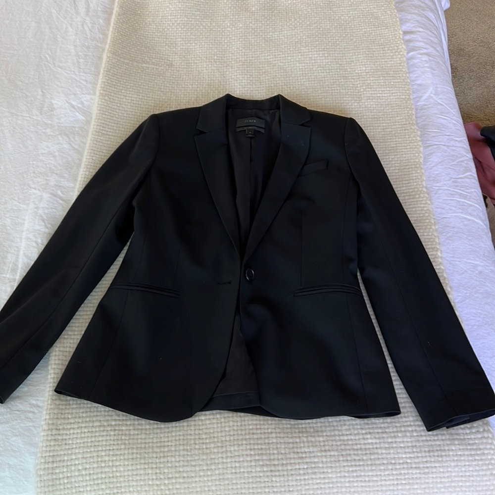 J Crew Black Blazer